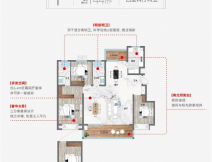 金润上府建面144㎡左右