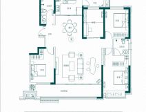 莒县福德家园建面175㎡左右户型图